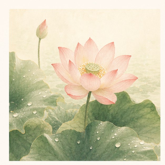 小暑荷花